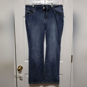 Wrangler Dark Blue Bootcut Women's Jeans